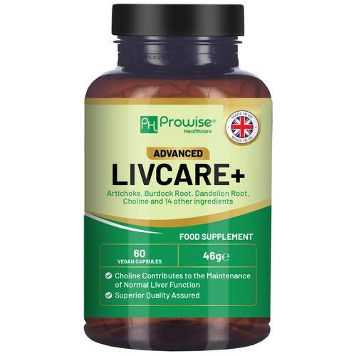 Prowise Advanced Livcare+ 60 Capsules Liver Cleanse Detox and Repair for men and women - Toi ‘n’ Moi Ltd