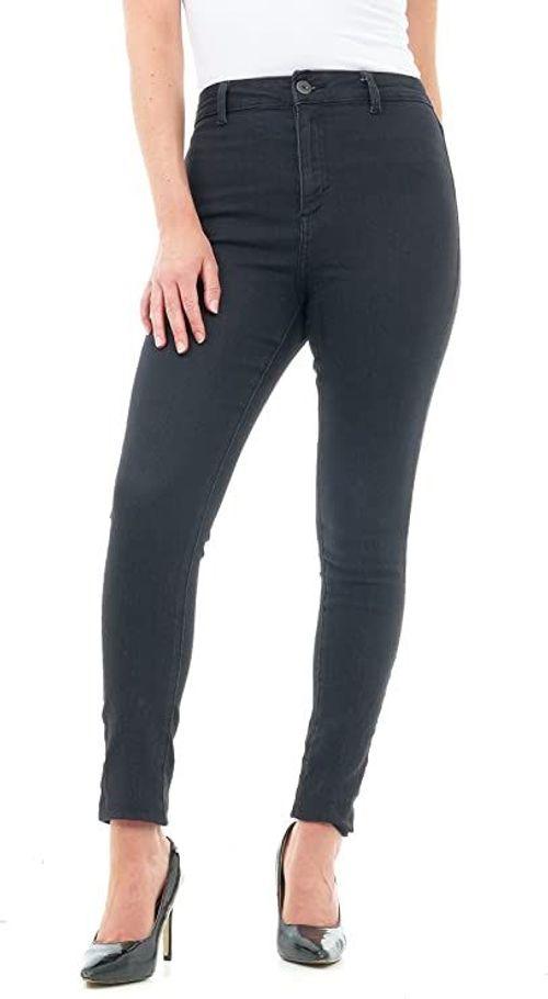 Ladies High Rise Jean Black 8 - Toi ‘n’ Moi Ltd
