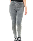 LADIES SCULPT JEGGINGS ACID BLACK 18 - Toi ‘n’ Moi Ltd