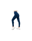 LEOPARD PRINT SEAMLESS LEGGINGS NAVY S - Toi ‘n’ Moi Ltd
