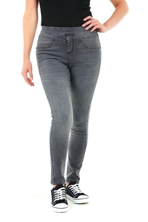 LADIES SCULPT JEGGINGS GREY 14 - Toi ‘n’ Moi Ltd