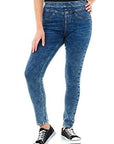 LADIES SCULPT JEGGINGS ACID BLUE 14 - Toi ‘n’ Moi Ltd