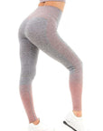GRADIENT STRIPE SEAMLESS LEGGINGS GREY - XL - Toi ‘n’ Moi Ltd