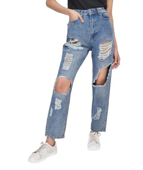 MULTI RIP MOM JEAN MID WASH 10 - Toi ‘n’ Moi Ltd