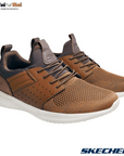 Skechers Mens Delson Camben Trainer in Black - Toi ‘n’ Moi Ltd