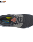 Skechers Mens Delson Camben Trainer in Black - Toi ‘n’ Moi Ltd