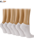 Glenmuir Women'S Bamboo Cushioned Trainer Socks, 2 X 3 Pack - Toi ‘n’ Moi Ltd