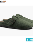 Simba Men'S Stormur Slipper in Green - Toi ‘n’ Moi Ltd