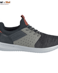 Skechers Mens Delson Camben Trainer in Black - Toi ‘n’ Moi Ltd