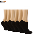 Glenmuir Women'S Bamboo Cushioned Trainer Socks, 2 X 3 Pack - Toi ‘n’ Moi Ltd
