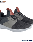 Skechers Mens Delson Camben Trainer in Black - Toi ‘n’ Moi Ltd