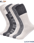 Lucky Cozy Boot Sock, 6 Pack - Toi ‘n’ Moi Ltd