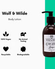 Wilde Molten Amber Luxury Body Lotion 250ML - Toi ‘n’ Moi Ltd