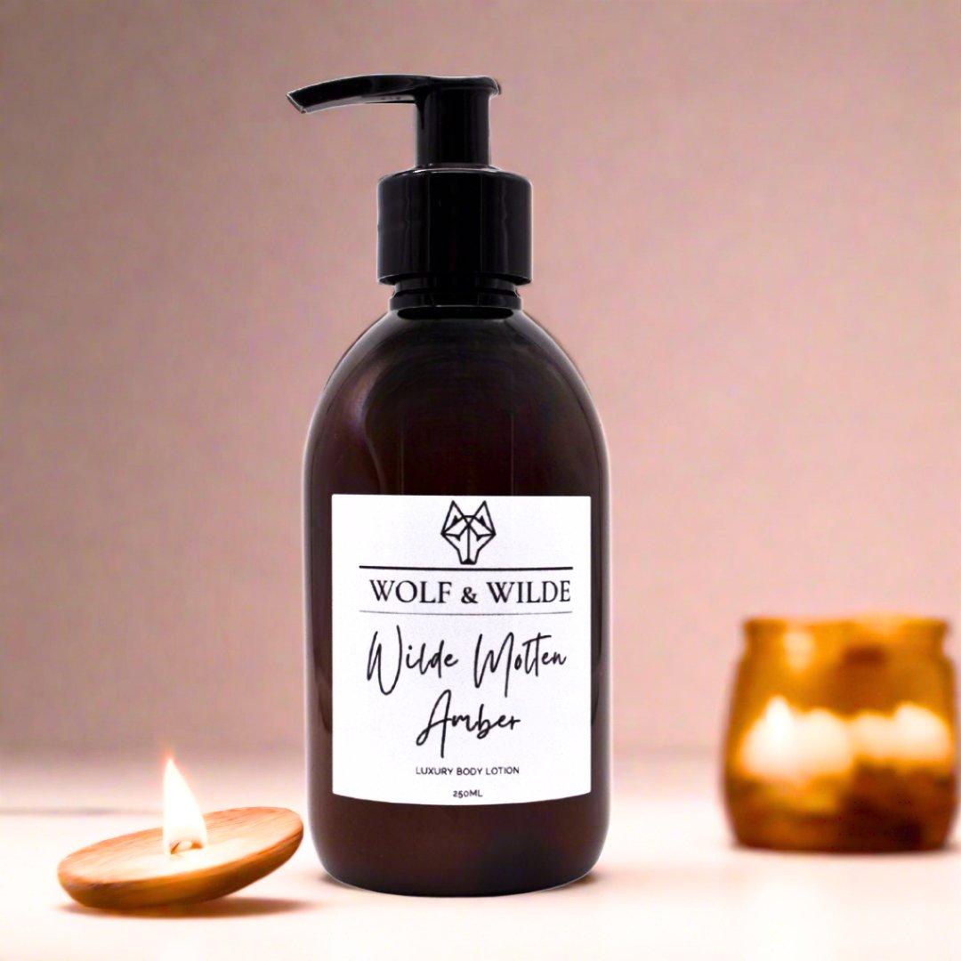 Wilde Molten Amber Luxury Body Lotion 250ML - Toi ‘n’ Moi Ltd