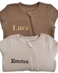 Shortbread Sleepsuit - Toi ‘n’ Moi Ltd