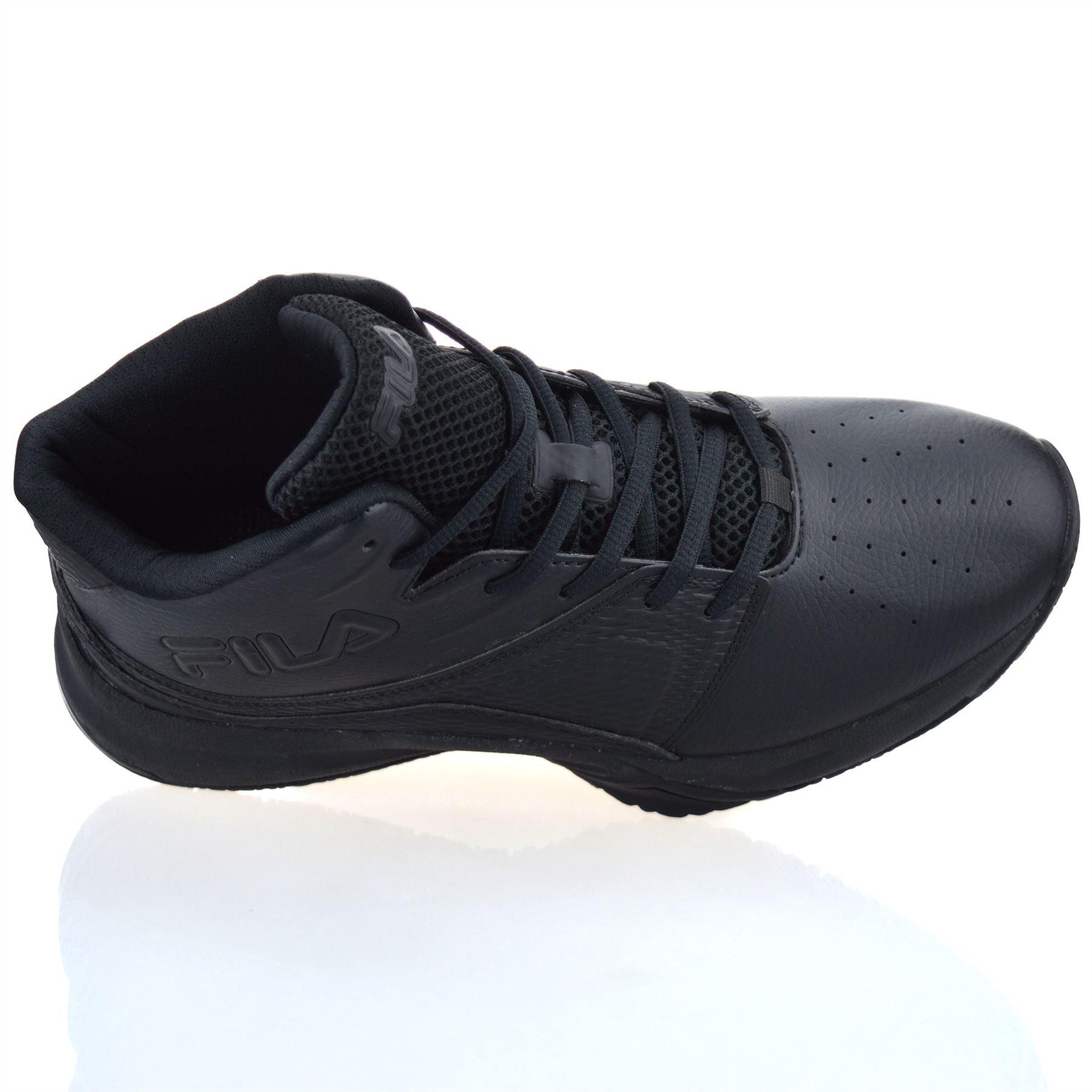 Mens Fila High Top Casual Walking Ankle Boots Basketball Gym Trainers Shoes Size - Toi ‘n’ Moi Ltd