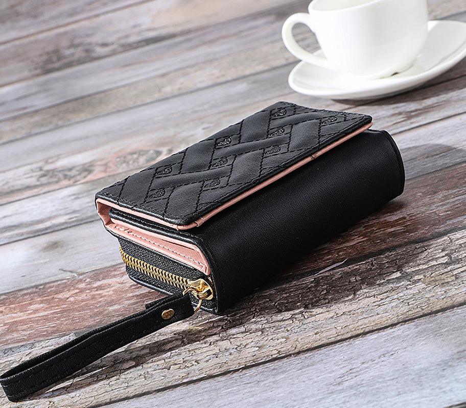 Women Ladies Leather Purse Wallet Folding Short Small Money Cash Card Holder UK - Toi ‘n’ Moi Ltd