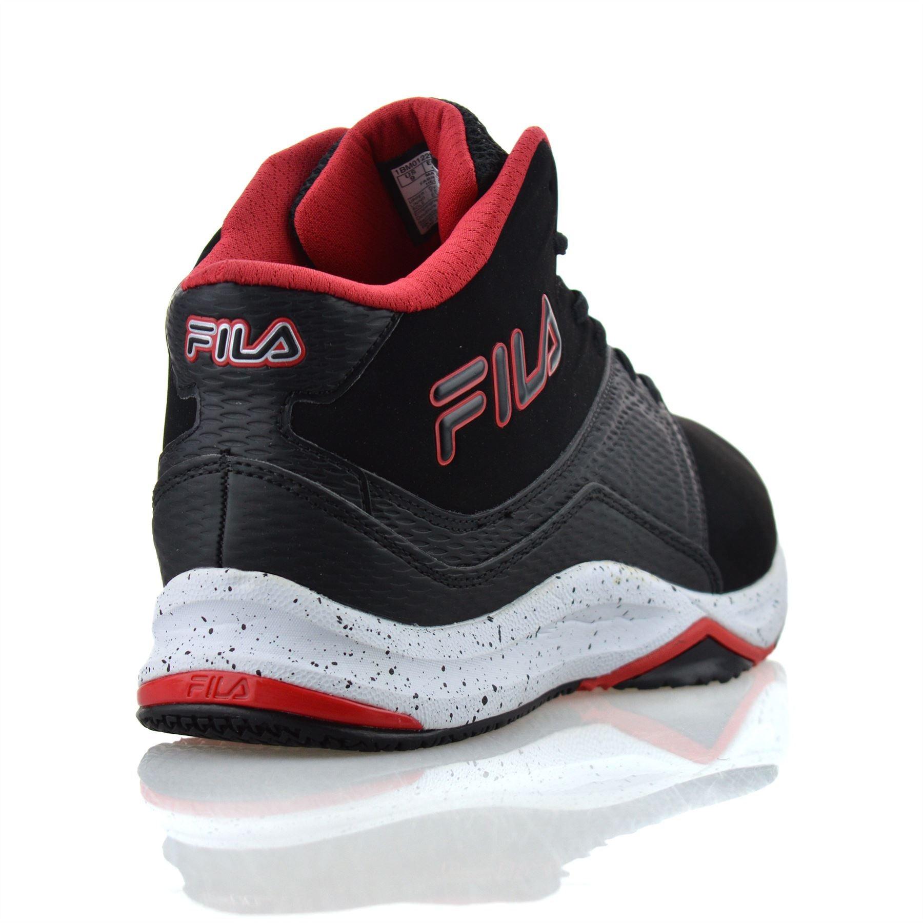 Mens Fila High Top Casual Walking Ankle Boots Basketball Gym Trainers Shoes Size - Toi ‘n’ Moi Ltd