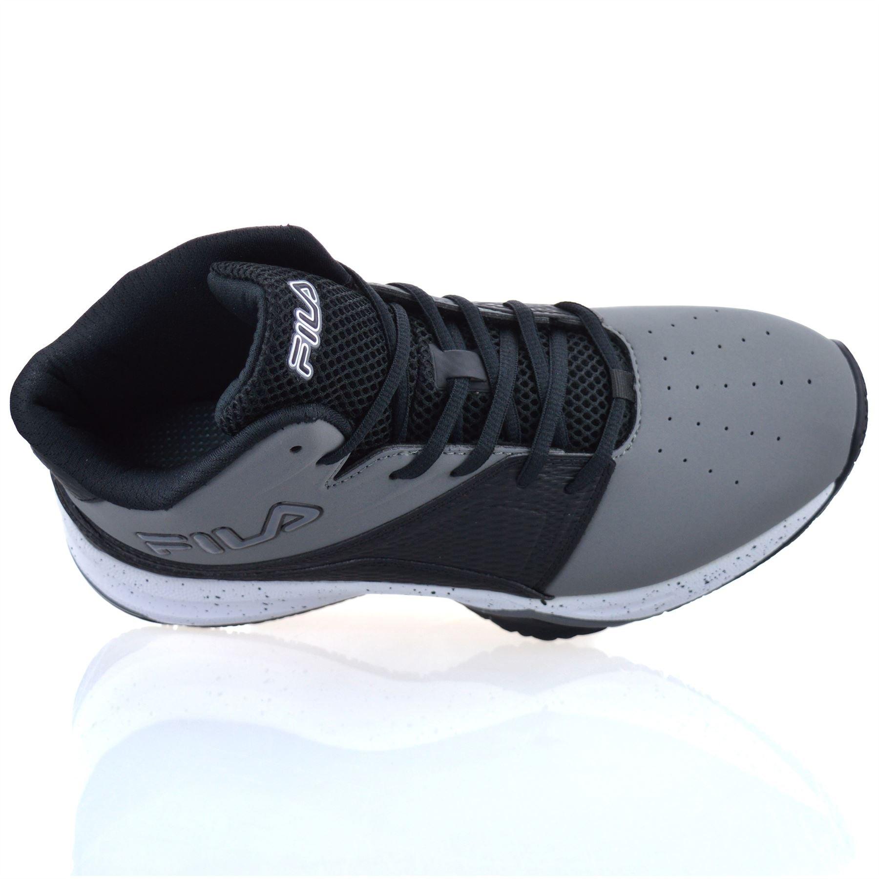Mens Fila High Top Casual Walking Ankle Boots Basketball Gym Trainers Shoes Size - Toi ‘n’ Moi Ltd
