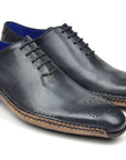Paul Parkman Opanka Construction Oxfords Anthracite Gray (ID