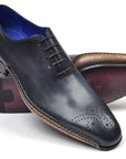 Paul Parkman Opanka Construction Oxfords Anthracite Gray (ID
