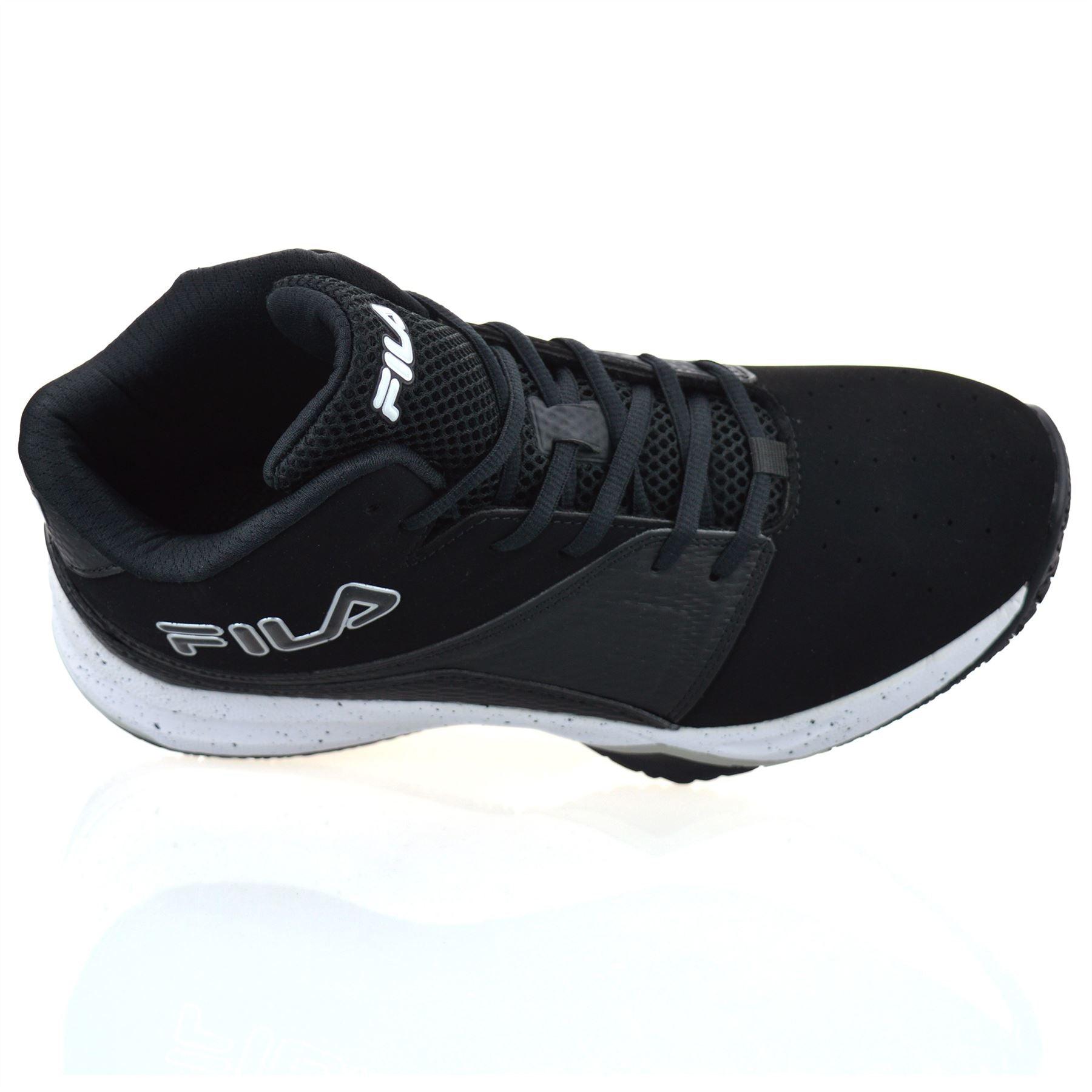 Mens Fila High Top Casual Walking Ankle Boots Basketball Gym Trainers Shoes Size - Toi ‘n’ Moi Ltd