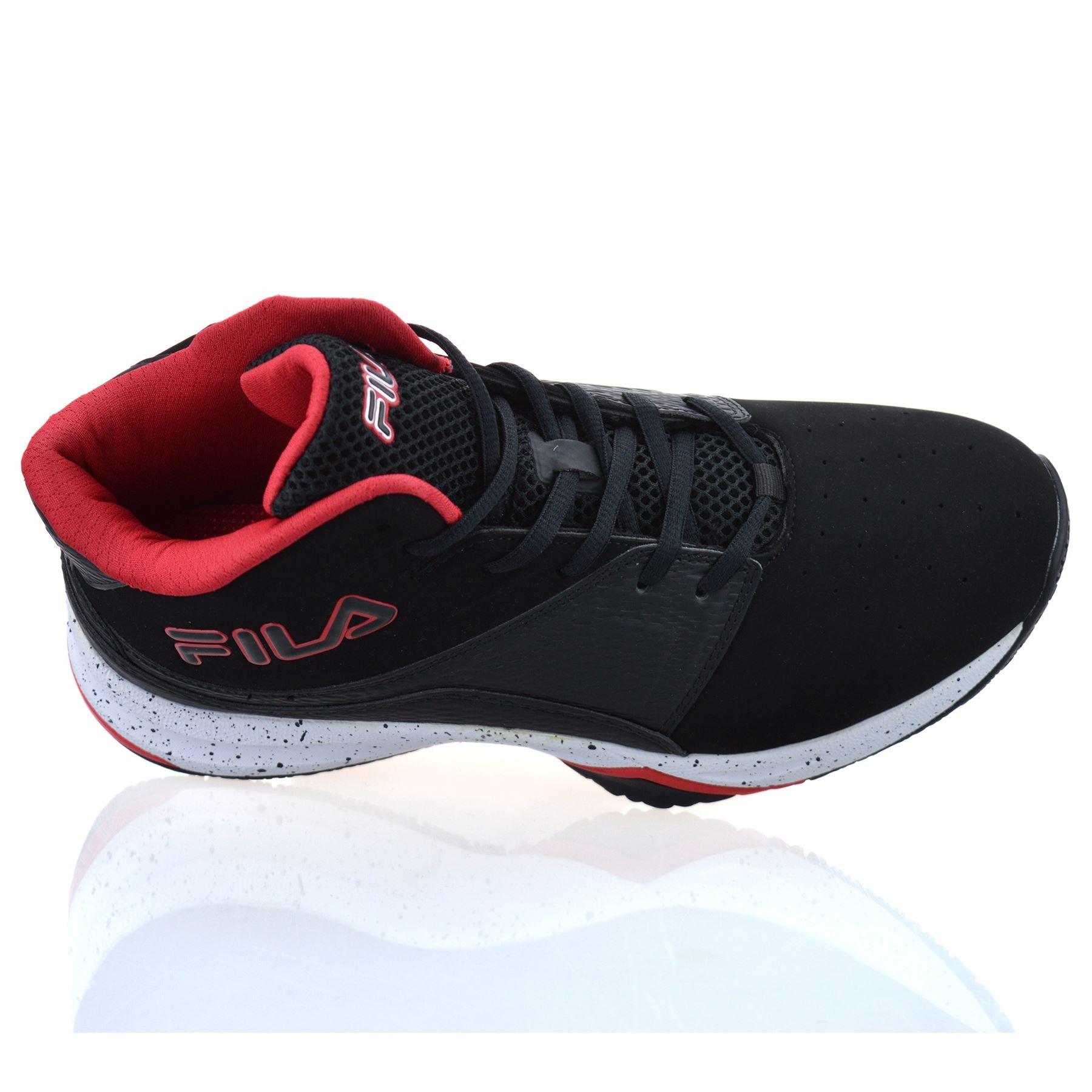 Mens Fila High Top Casual Walking Ankle Boots Basketball Gym Trainers Shoes Size - Toi ‘n’ Moi Ltd