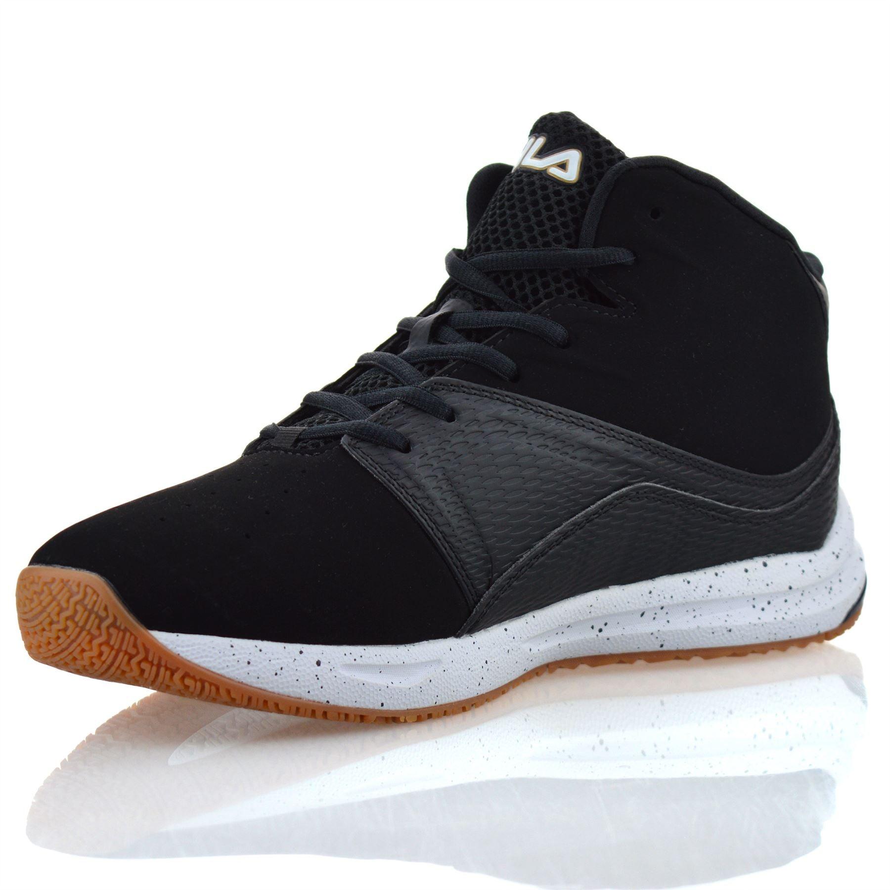 Mens Fila High Top Casual Walking Ankle Boots Basketball Gym Trainers Shoes Size - Toi ‘n’ Moi Ltd