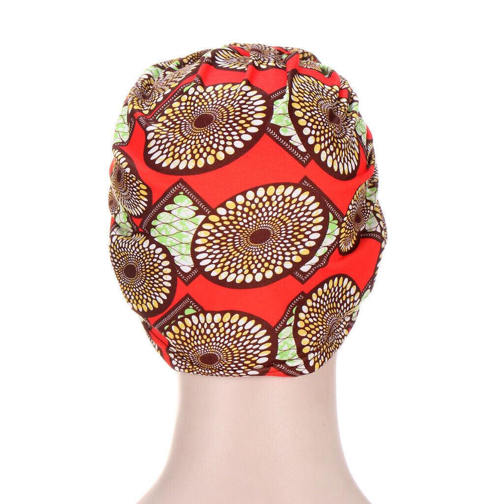Stretch Turban Hats for Women - African Knot Headwraps Soft Pre Tied Bonnet Hair - Toi ‘n’ Moi Ltd