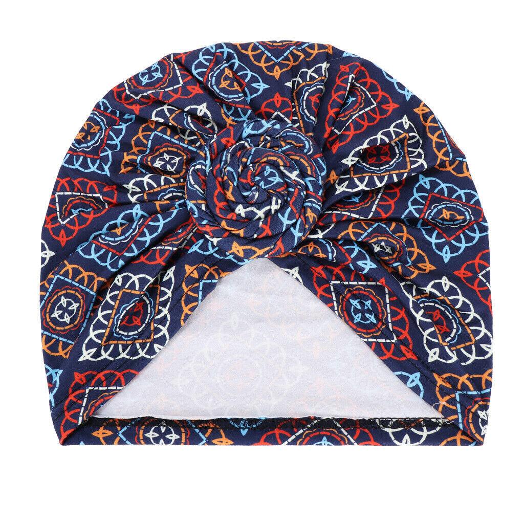 Stretch Turban Hats for Women - African Knot Headwraps Soft Pre Tied Bonnet Hair - Toi ‘n’ Moi Ltd
