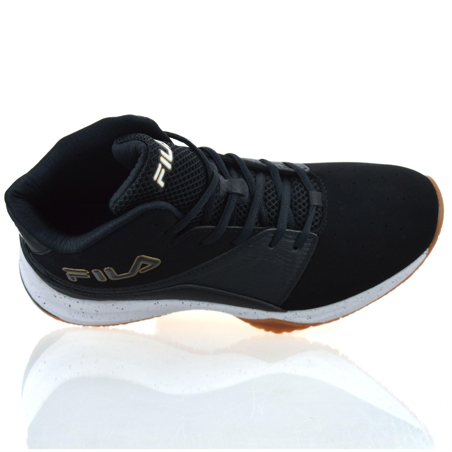 Mens Fila High Top Casual Walking Ankle Boots Basketball Gym Trainers Shoes Size - Toi ‘n’ Moi Ltd
