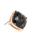 Ae0333-Glitter Epoxy Stud Earrings - Toi ‘n’ Moi Ltd