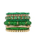 Multicolor Bead Bracelet Set