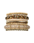 Multicolor Bead Bracelet Set