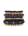 Multicolor Bead Bracelet Set