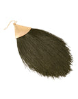 Oversized Tassel Drop Earrings