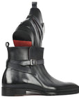 Paul Parkman Men's Gray Patina Jodhpur Boots (955GRY57)