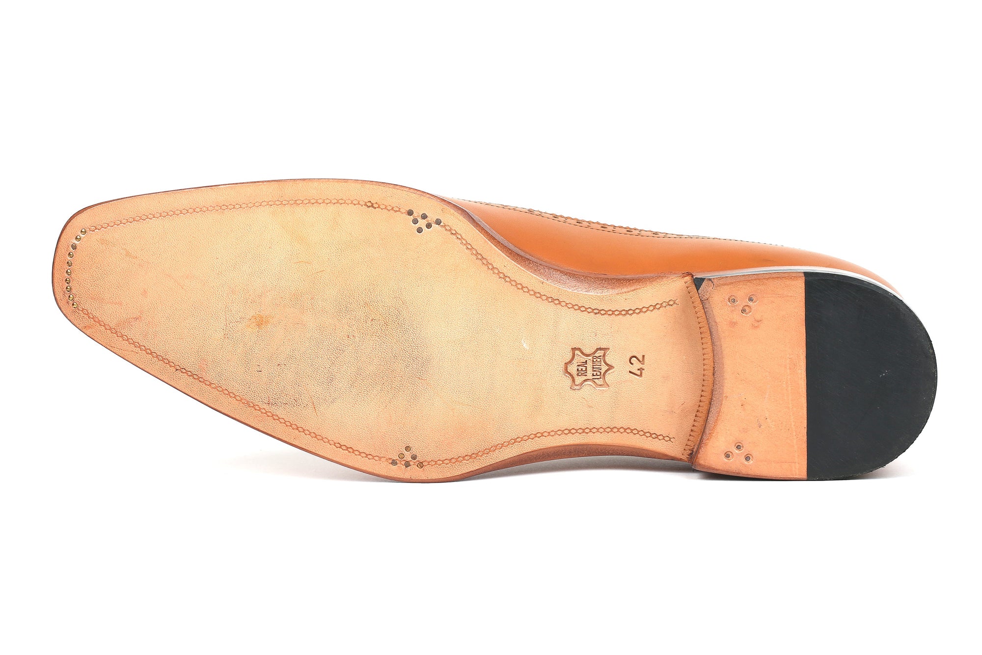 Paul Parkman Beige &amp; Brown Plaid Canvas Derby Shoes (ID