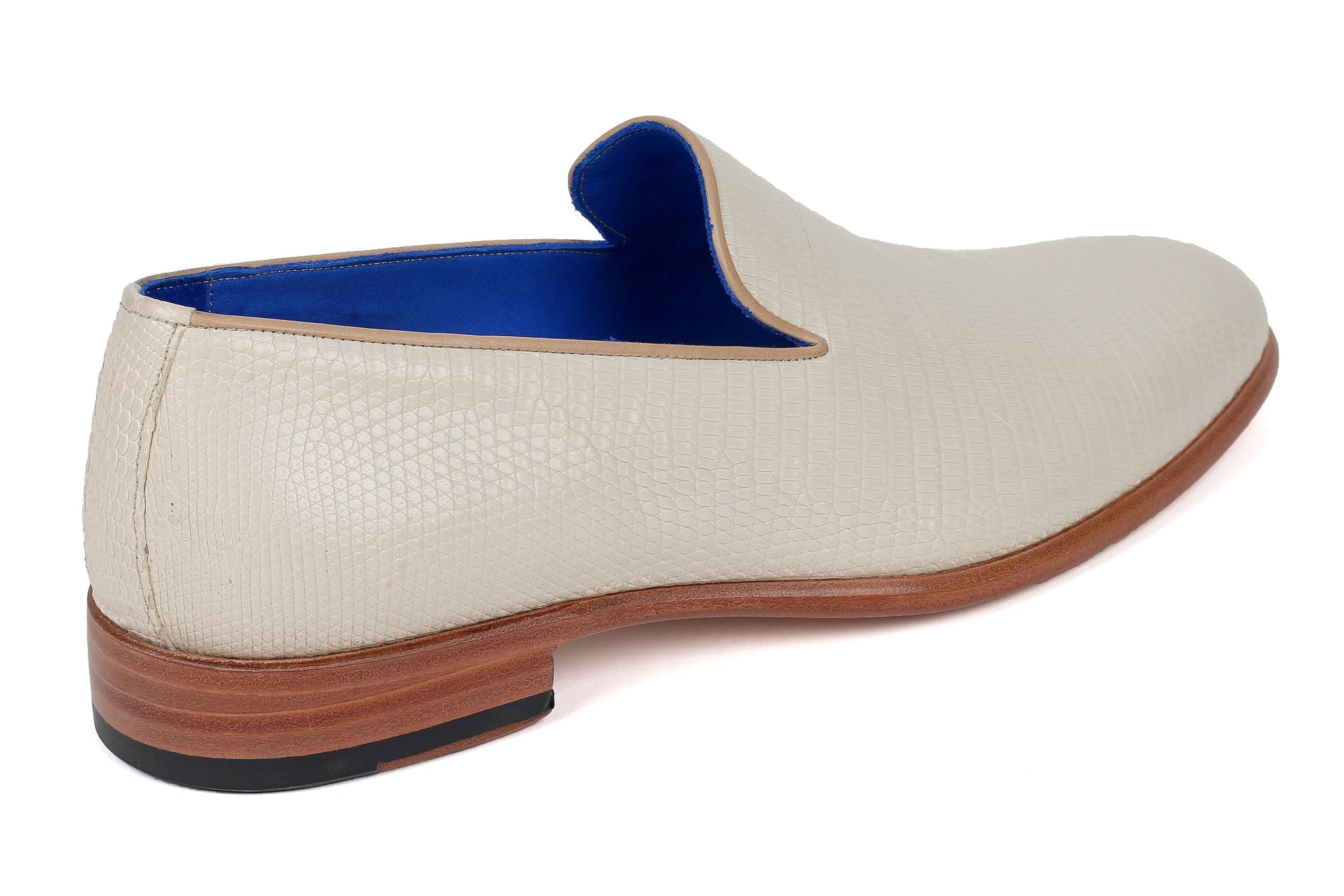 Paul Parkman Beige &amp; Brown Plaid Canvas Derby Shoes (ID