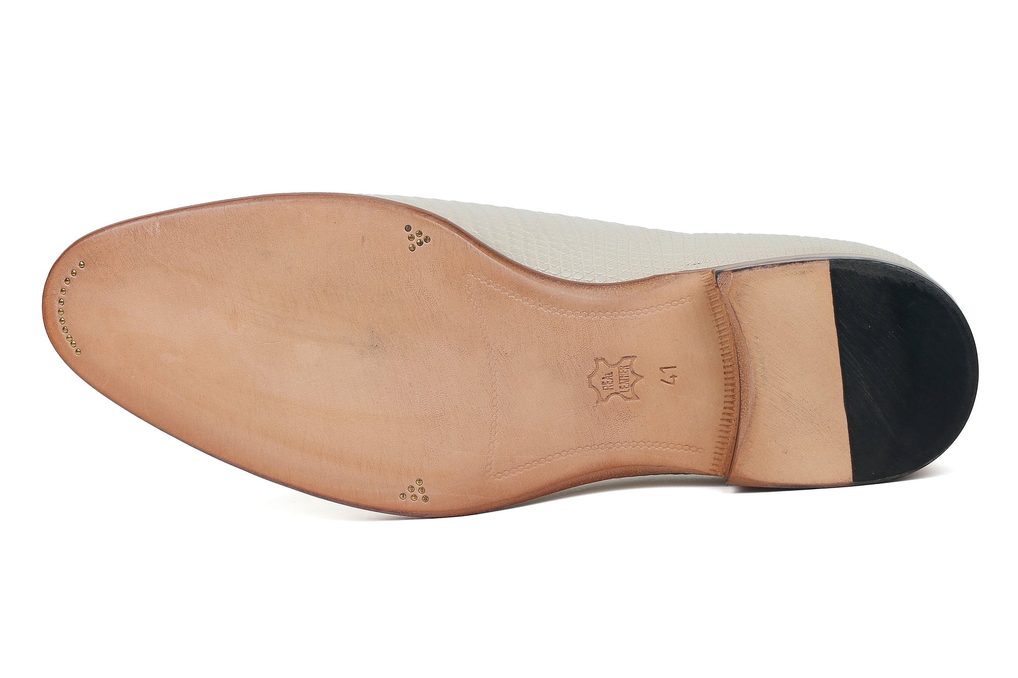 Paul Parkman Beige &amp; Brown Plaid Canvas Derby Shoes (ID