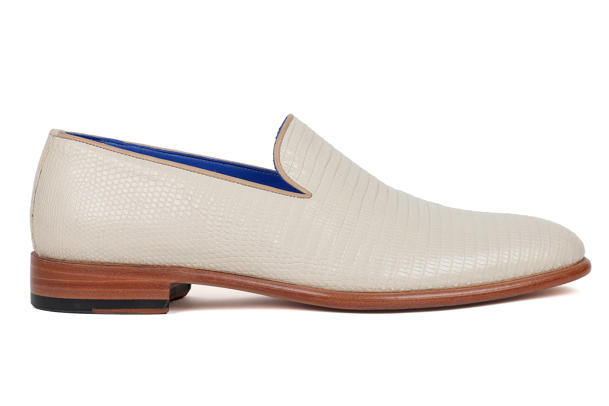 Paul Parkman Beige &amp; Brown Plaid Canvas Derby Shoes (ID