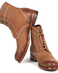 Paul Parkman Men's Boots Brown Nubuck (824NBR22)