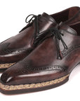 Paul Parkman Norwegian Welted Wingtip Derby Shoes Bronze (ID