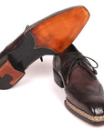 Paul Parkman Norwegian Welted Wingtip Derby Shoes Bronze (ID