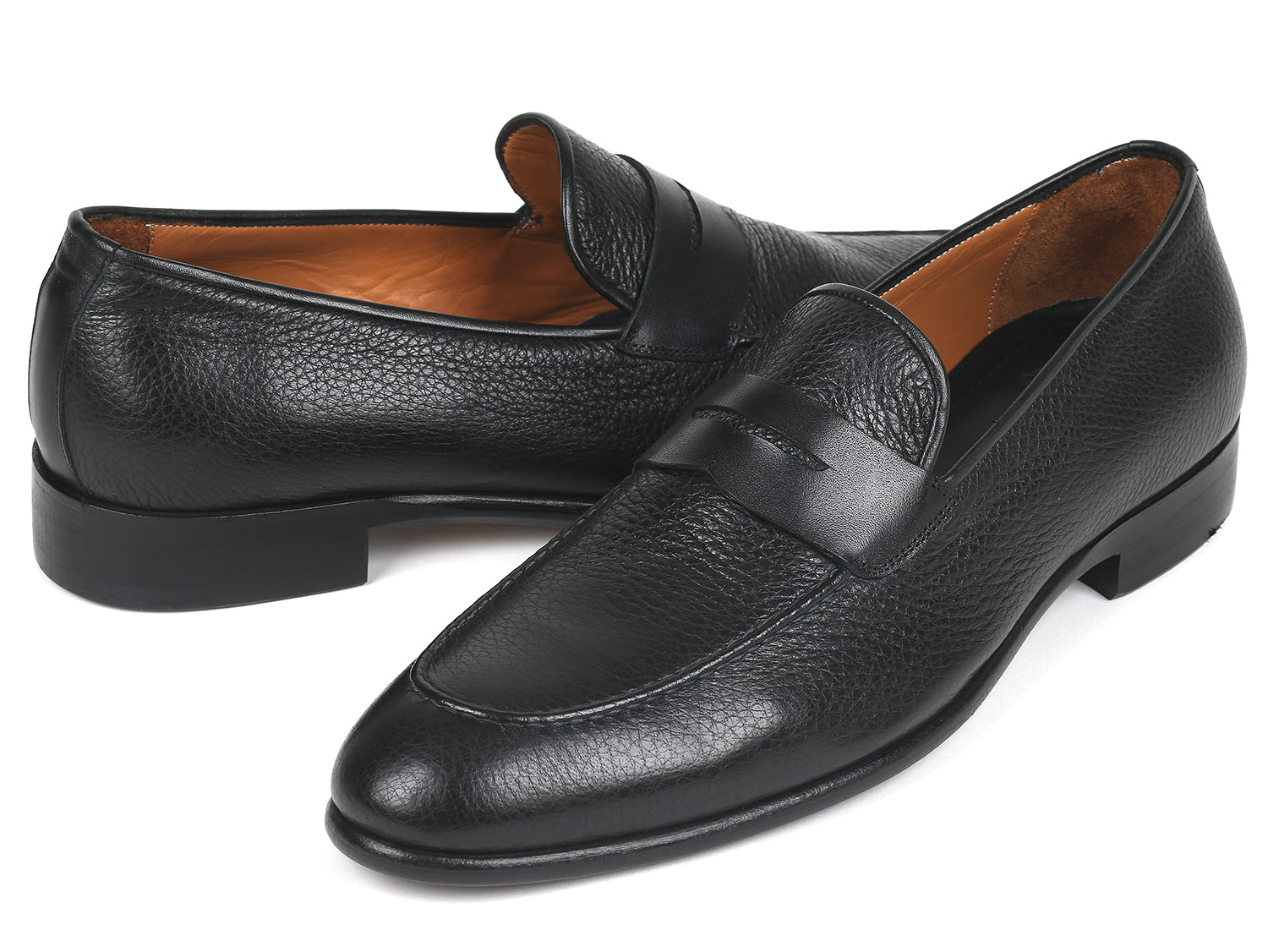 Paul Parkman Beige &amp; Brown Plaid Canvas Derby Shoes (ID