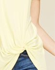 Short Sleeve Knot Tunic