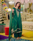 Embroidered Salwar Kameez with Dupatta Pant Set for Women Indian Wedding Party Wear Readymade Pakistani Dress  GEORGETTE Bridal Suit-1