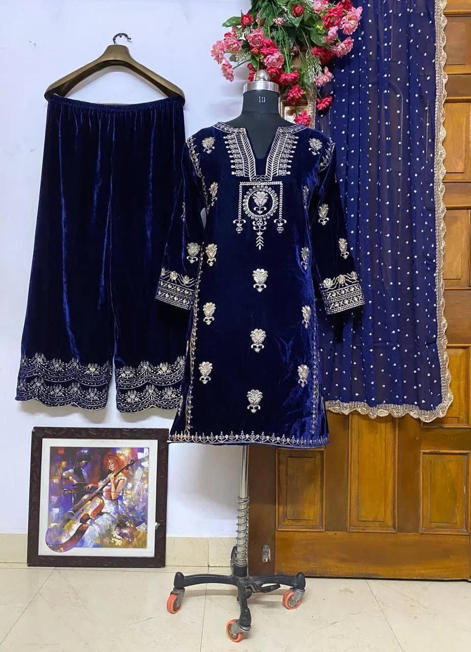 Stylish Kurti-Plazzo Set – Comfortable and Chic Outfit for Everyday Wear or Special Occasions - Toi ‘n’ Moi Ltd