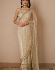 Stunning Butterfly Soft Net Fabric Sequence Embroidered Party Wear Saree – Bollywood-Inspired Indian Party Saree - Toi ‘n’ Moi Ltd