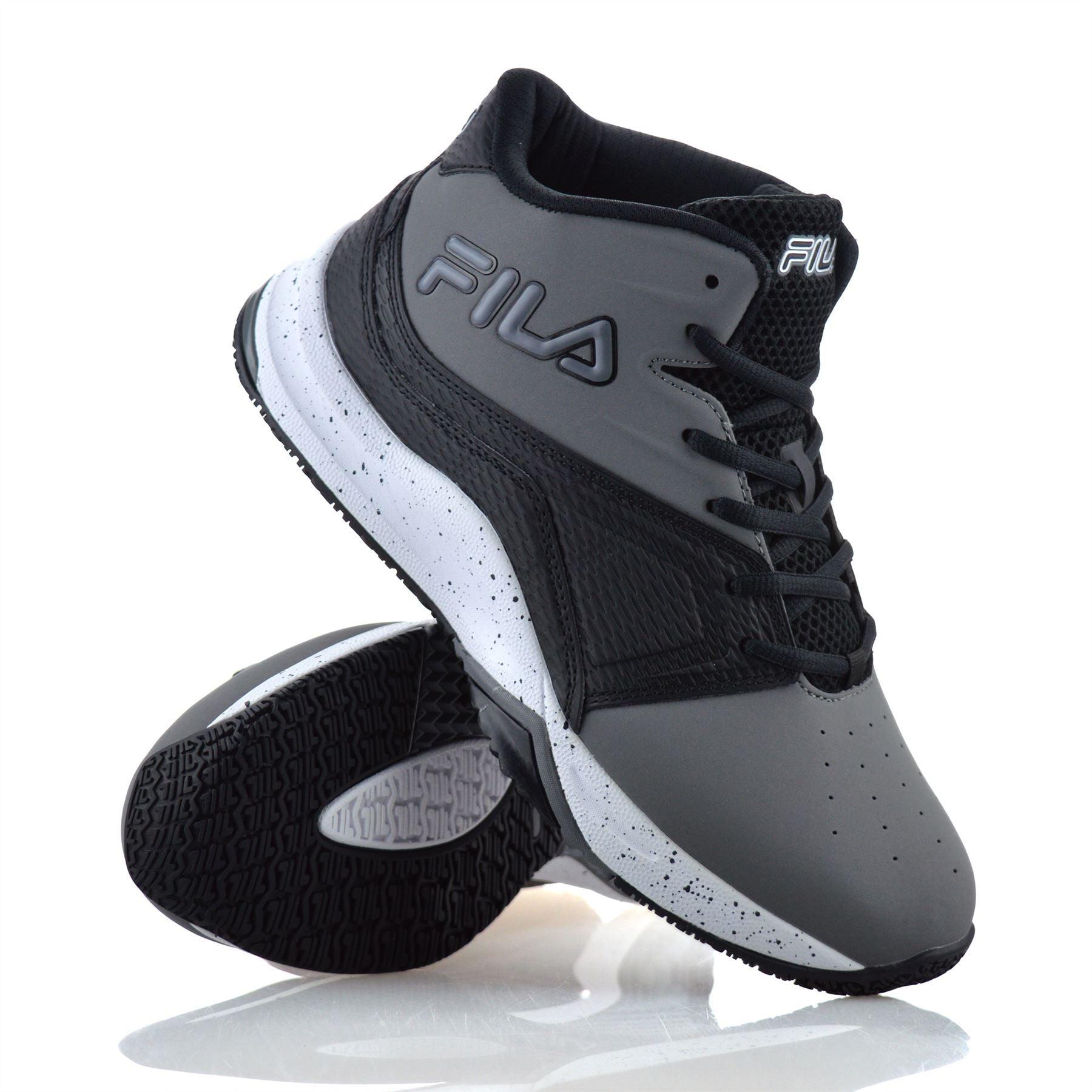 Mens Fila High Top Casual Walking Ankle Boots Basketball Gym Trainers Shoes Size - Toi ‘n’ Moi Ltd